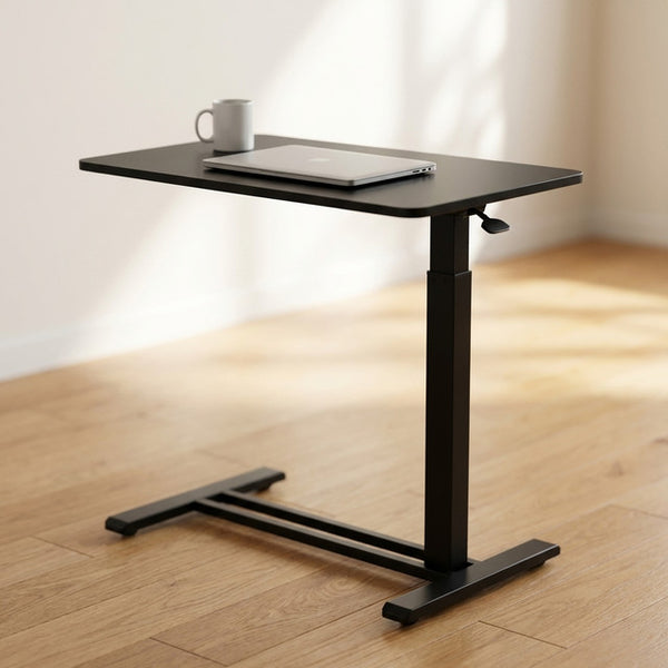 Standing Rolling Desk With Hidden Wheels