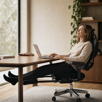 Ergonomic Office Chair Built for All-Day Comfort, 4D Headrest, Lumbar Support, Footrest Included — product view 8