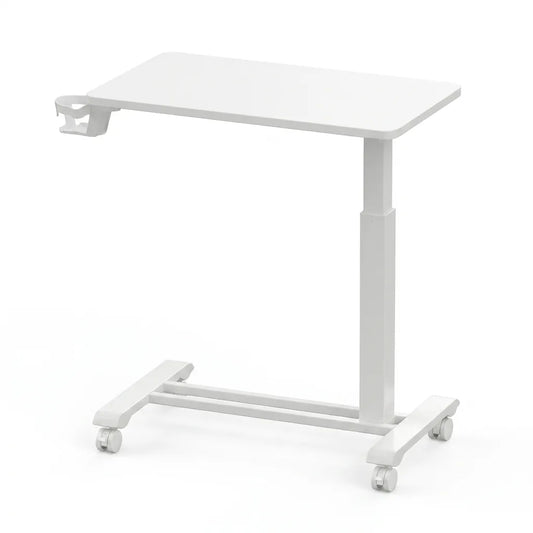 Standing Rolling Desk With Hidden Wheels | ErgoBackShield — Studio Shot