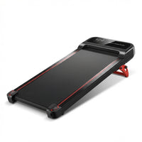 RHYTHM FUN Walking Pad Treadmill with Incline Under Desk Treadmill with Incline Treadmill for Home and Office 300 Lbs Portable Treadmill with Remote Control Compact Treadmill in LED Display — Studio Shot